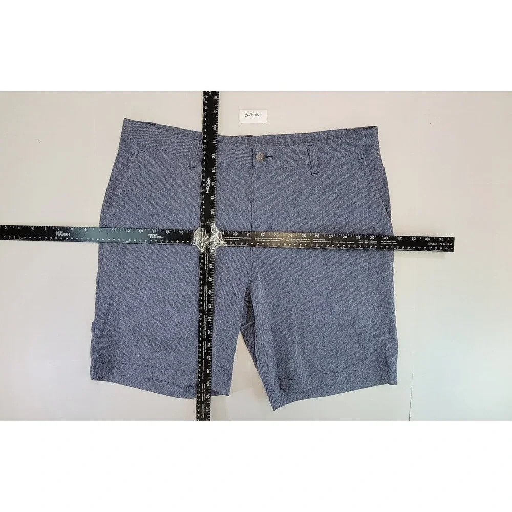 Adidas Men's Golf Shorts Size 36 Blue‎ Textured Performance Waistband